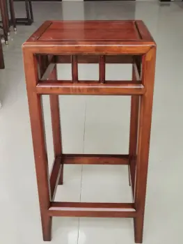 Beautiful Chinese solid wood flower stand