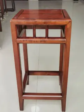 Beautiful Chinese solid wood flower stand