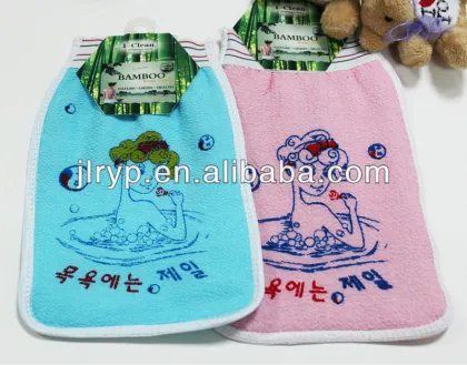 newest bath cloth for body bamboo fiber bath towel