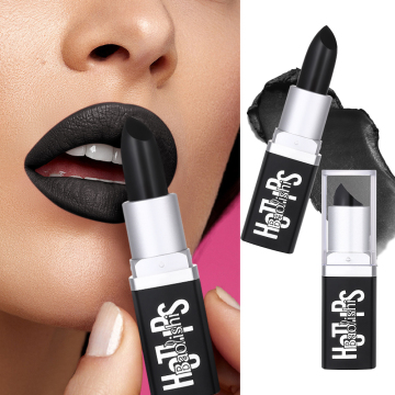 Black Matte Lip Gloss: Long-Lasting, Highly Pigmented, Vegan Gel Formula