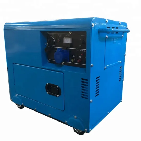 Small portable 5Kva silent diesel generator price three phase