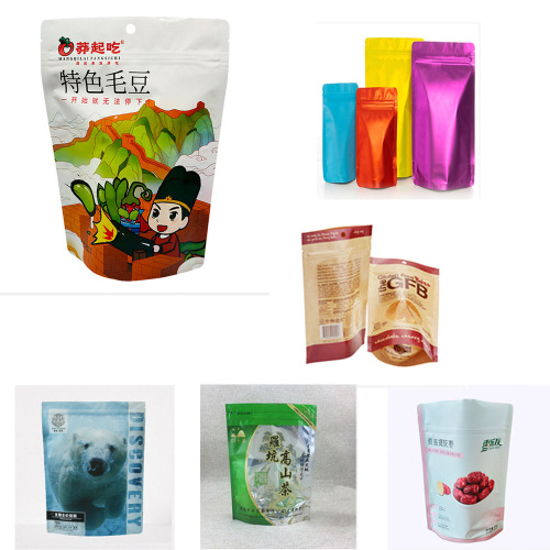 OEM standing Bag, Zipper Plastic Bag Making Machine