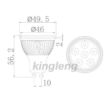 Philips GU10 LED Lamp bulb