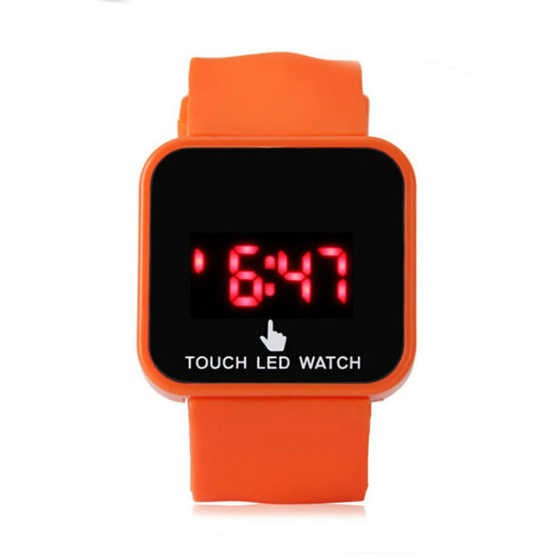 High quality Kids Silicone Digital LED Watch