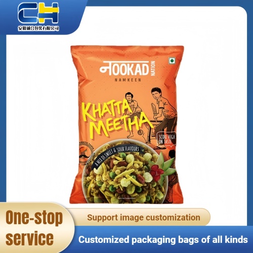 Filme de embalagem rápida para lanches e produtos alimentícios