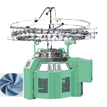32 Inch 28 Gauge 96 Feed Circular Fleece Knitting Machine for Single Jersey