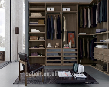 Factory wholesale bedroom furniture high quality plywood walk-in closet wardrobe closet