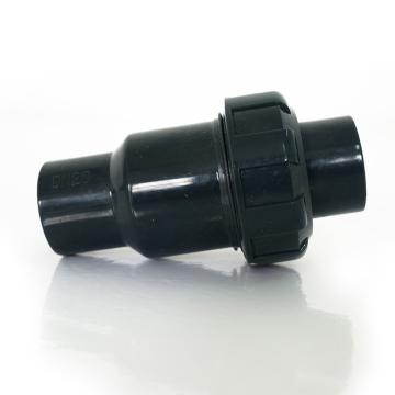 Industrial Plastic Check Valves: PVDF, UPVC, CPVC Models for Chemical Dosing Systems with Anti-Return Feature