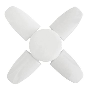 Lampada a ventola LED Mini 4+1 di alta qualità - Soluzione di illuminazione interno deformabile da 28 W