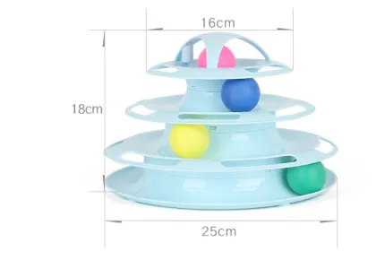 Cat ball tracks toy pet toy interactive toys