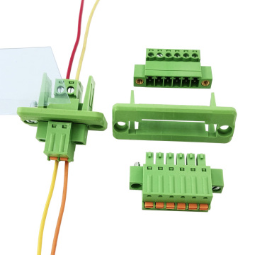 2-24P 3.81 pitch through wall terminal block connector