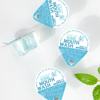Travel Size Jelly Cup Mouthwash