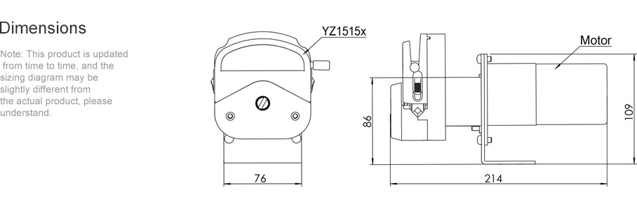 OEM Transfer Peristaltic Pump