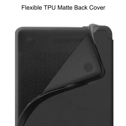 PU Leather Case for Kobo Clara 6 Inch - Auto Sleep/Wake Function