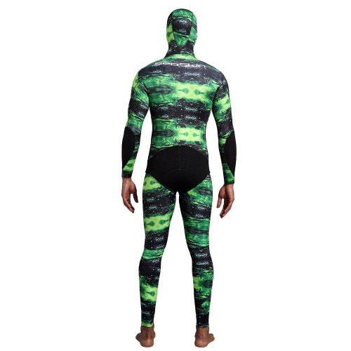 Seaskin 3mm Neoprene 2PCS Hooded Spearfishing Suits