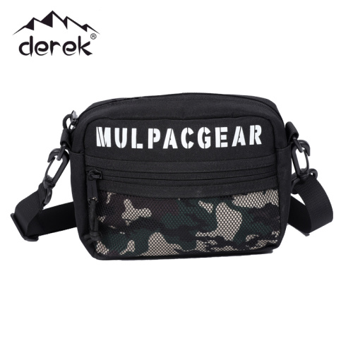 Paquete de cintura impresa de camuflaje Pack de cintura Oxford de moda