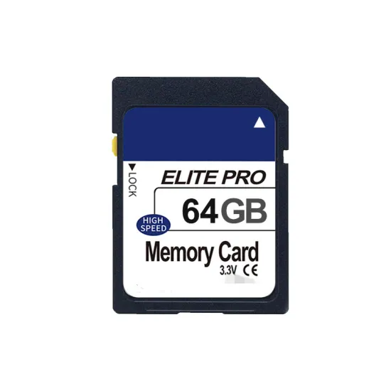 Custom Logo High Speed Memory Card SD Card - 8GB to 256GB