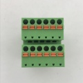 Bornier PCB enfichable à double rangée au pas de 3,81 mm