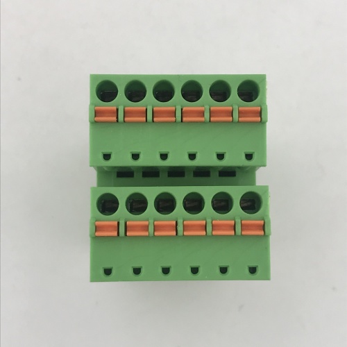 3,81 mm Pitch Double Row Steckbarer PCB -Terminalblock