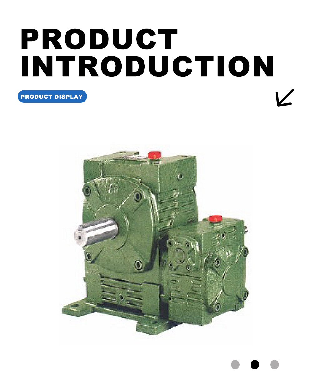 WPWEA Power Worm Reduction Gear X