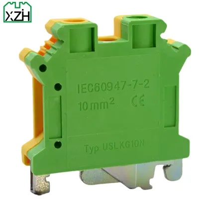 Nylon DIN Rail UK Earthing Terminal Block with Phoenix Contact