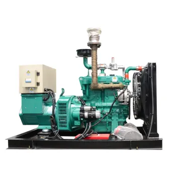 China CE & ISO Certified 3 Phase 37.5kVA 30kW Biogas Generator Set