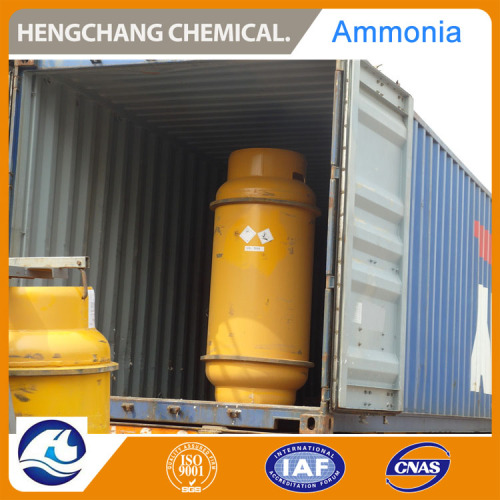 Gas Amonia Massal Anhidrat 99,8% di Silinder untuk UEA