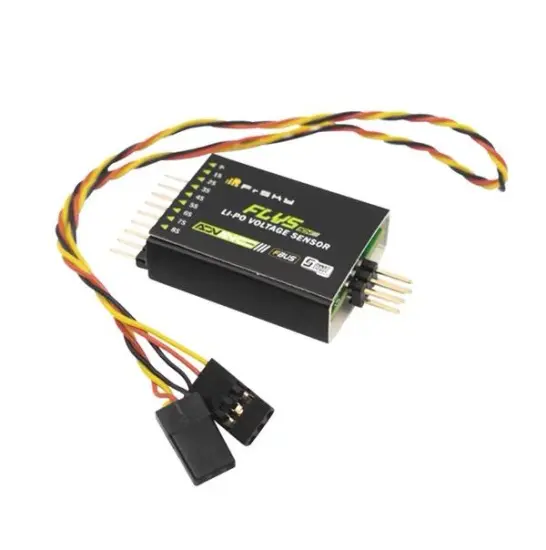 FRSKY FLVS ADV wo Screen 2S~8S Voltage Sensor Support S.PORT Receiver For Remote Control Airplane Rc Drone
