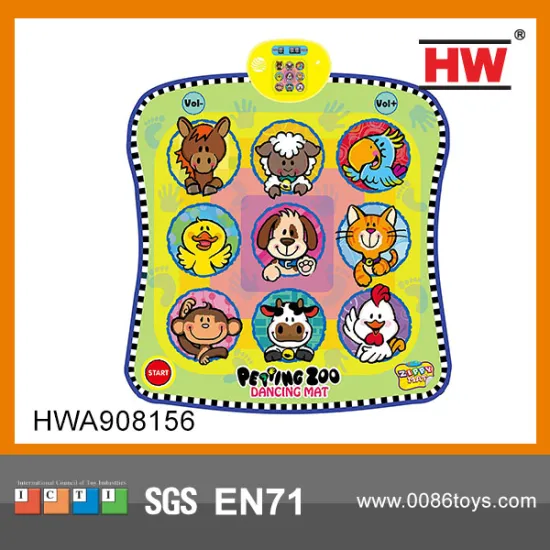 Electric Animal Dancing Music Mat For Kids