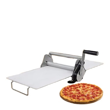 Adjustable Thickness Manual Pastry Dough Sheeter Roller for Croissant Pizza Dough at Home Bakery