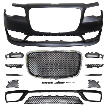 Front Bumper Grille Body Kit for Chrysler 300C 2015-2021