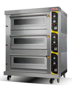 3 Decks 6 Trays Deck Commercial Electric Bread Oven Baking Oven for Restaurant