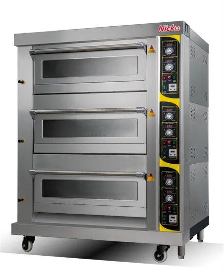 3 Decks 6 Trays Deck Commercial Electric Bread Oven Baking Oven for Restaurant