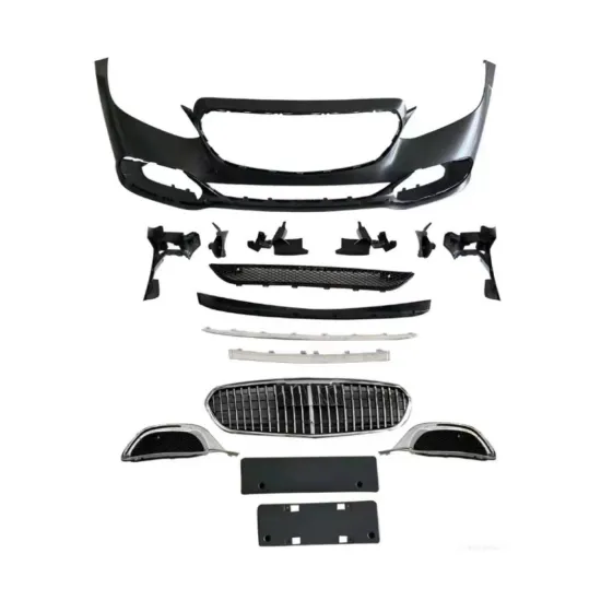 Car Bumper for Mercedes-Benz E Class W212 (2015-) & Maybach W223 - Front & Rear with Grille and Diffuser