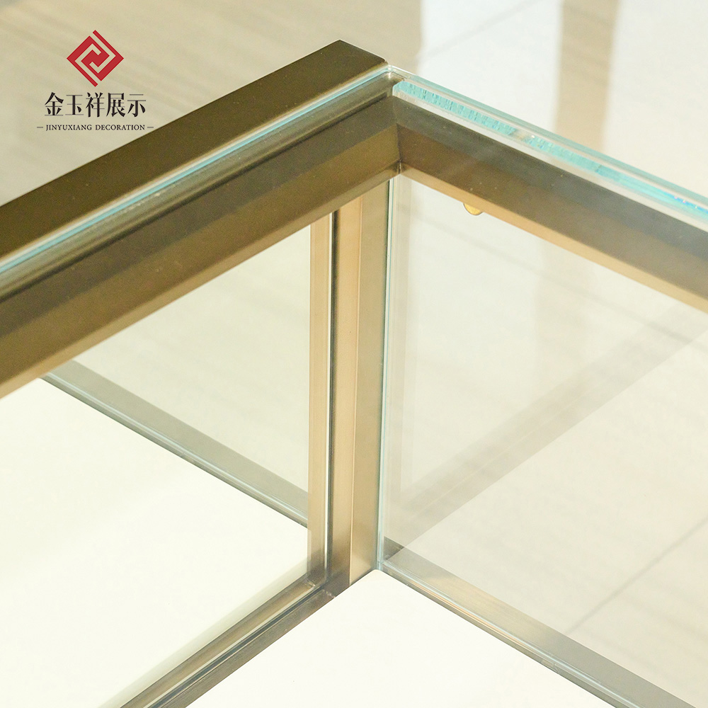 Gold Jewelry Display Cabinet