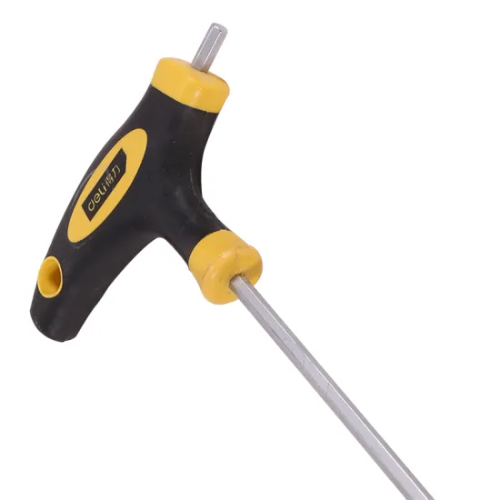 Deli DL2273 Hand Tools High Quality Excellent Performancel 4mm T-handle Hex Keys