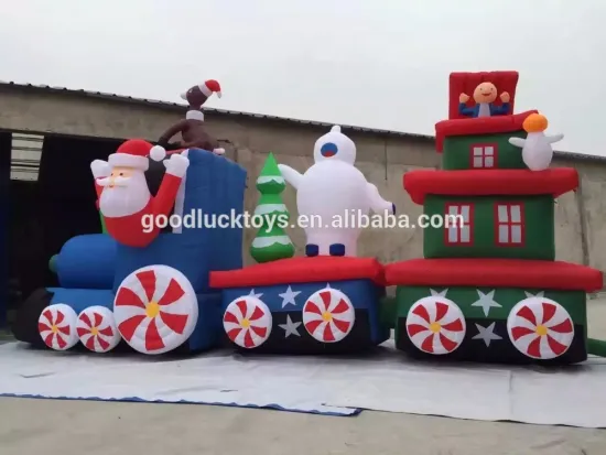 giant inflatable santa claus outhouse christmas inflatable decoration