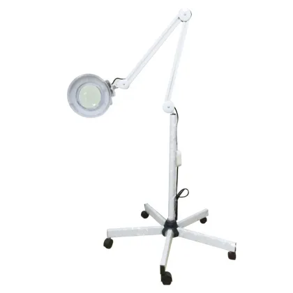 Five-Legged Adjustable Magnifying Home Beauty Salon Floor Lamp