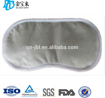 Adjustable Velcro Cord Micro Suede Grey Sleeping Eyemask