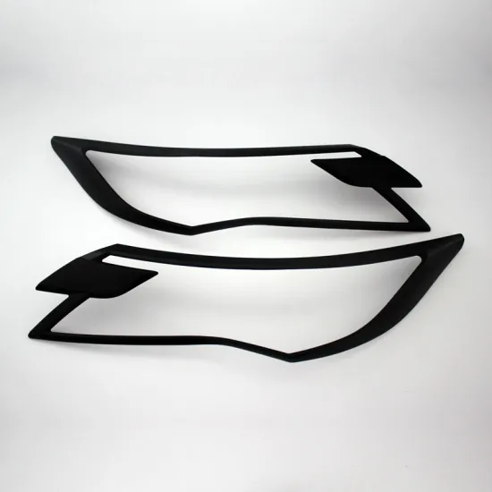 Matte Black Head Light Cover for Pajero Sport/Montero Sport 2015