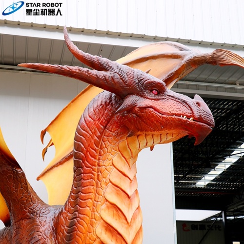 Dinosaur Park Animatronic Dragon for Outdoor