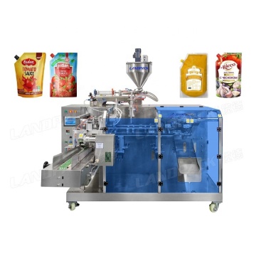 Automatic Tomato Paste Doy Pack Pouch Filling and Sealing Machine