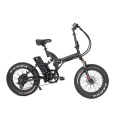 Fat tire 48v 500w full suspension folding ebike