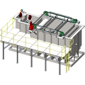 ed efficienza in acciaio inossidabile flottazione dell'aria disciolta