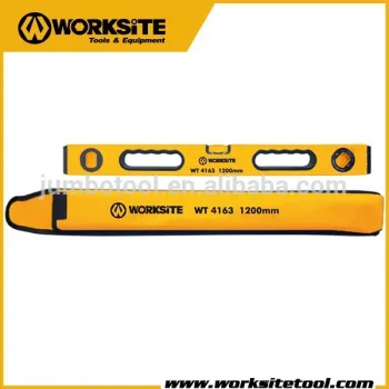 WT4163 Worksite Brand Hand Tools 1200mm Precision Spirit Level Ruler