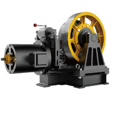 Elevator VVVF Geared Traction Machine Motor Gearbox Price