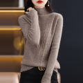 100% wool women's knitted pullover