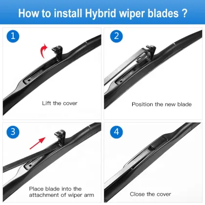 Mitsubishi Space Star 1998-2007 & 2013-2017 Front Windshield Wiper Blades