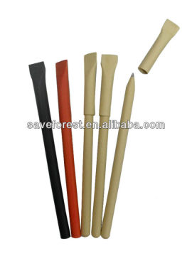 Recycled pen colour paper customized pen