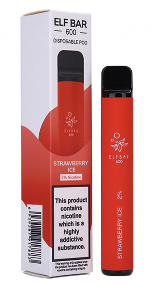 Elf Bar 600 Puff Vape Pen Pod